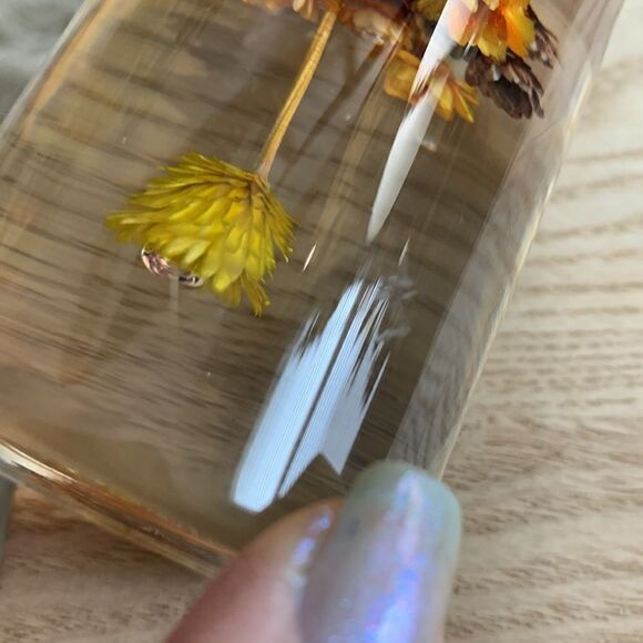 Vintage Daisyglas Company Campbell Calif Hand-Crafted Lucite Flowers Paperweight - Picture 13 of 15